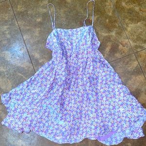 NWT Daisy Print Mini Dress